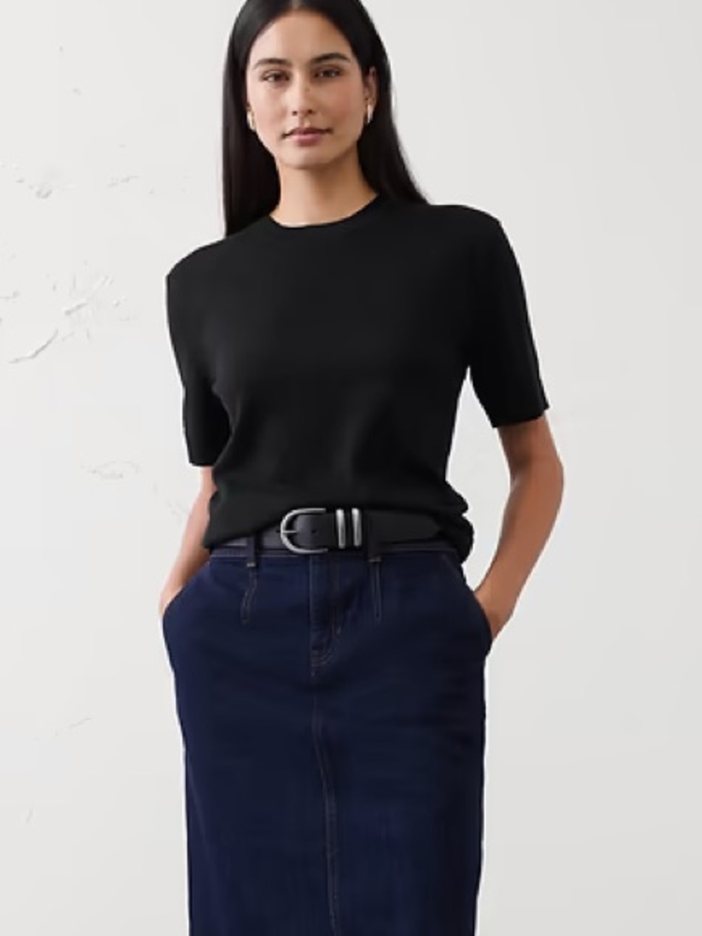 Banana Republic SS Forever Sweater XS NWT